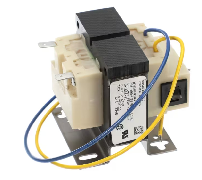 Lennox BE772775FED004 Transformer, 480 to 24V, 50/60HZ, 75VA