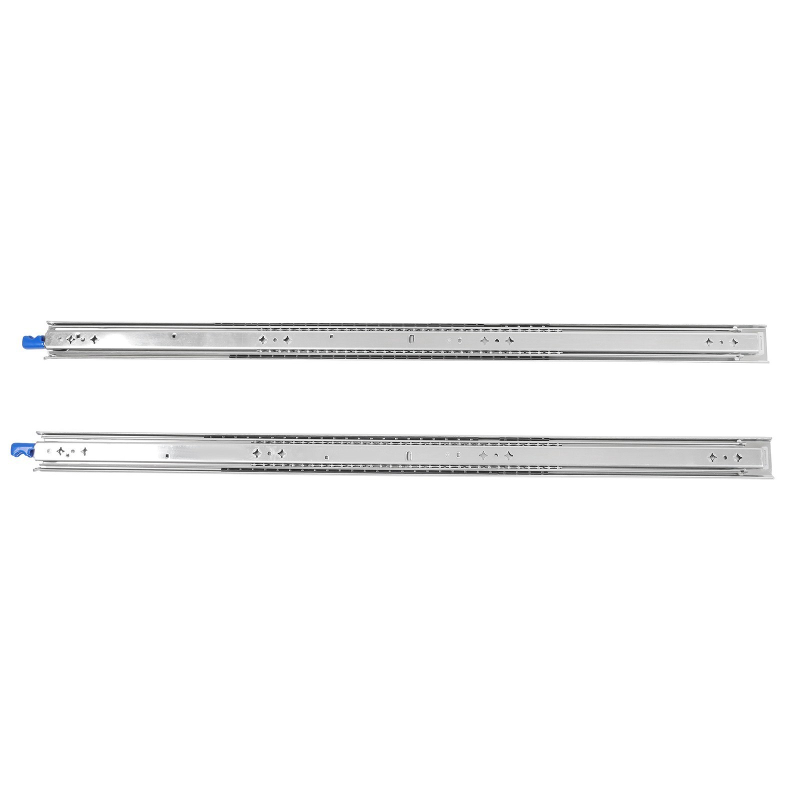 1 Pair Locking Drawer Slides 38 Inch Lock & Full Extension 250 lbs Load Capacity