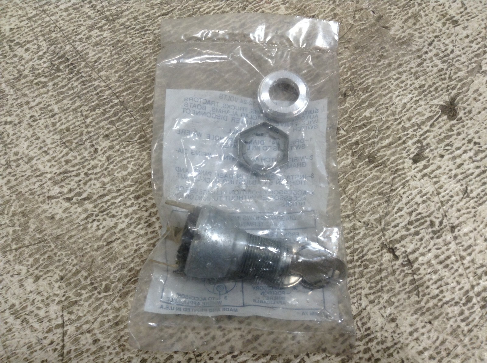 TE Form 7A Ignition Switch New (TSC)