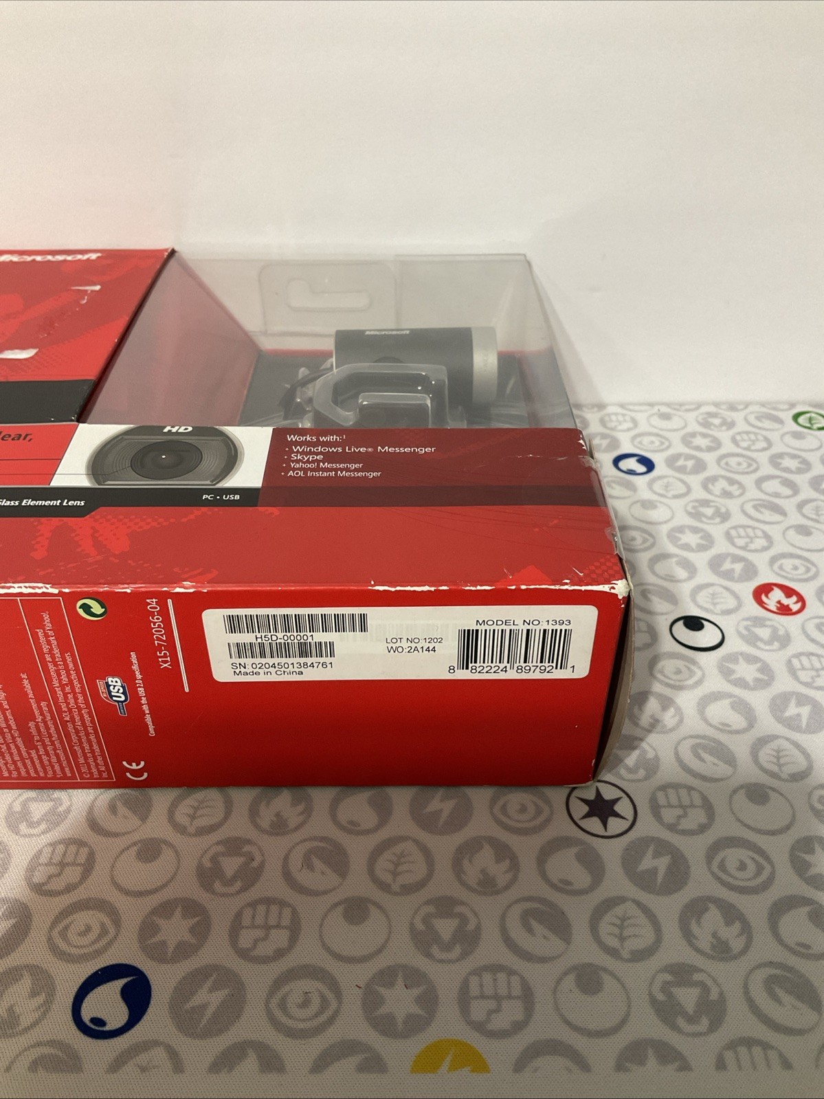 Microsoft H5D00001 Web Cam - New Open Box - Fast Free Shipping!