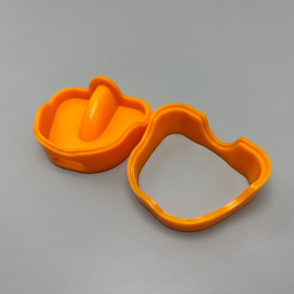 Silicone Dental Plaster Model Former Base Kit Impression Denture Holding Tray