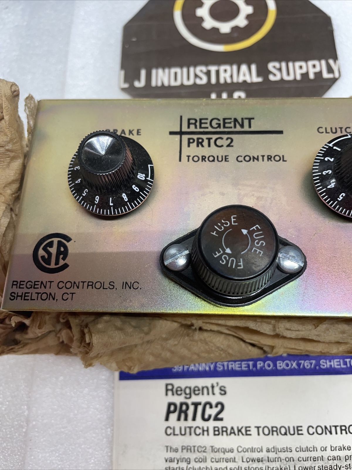 NEW! REGENT CONTROLS PRTC2 Torque Controller_WARRANTY_FAST SHIPPING!