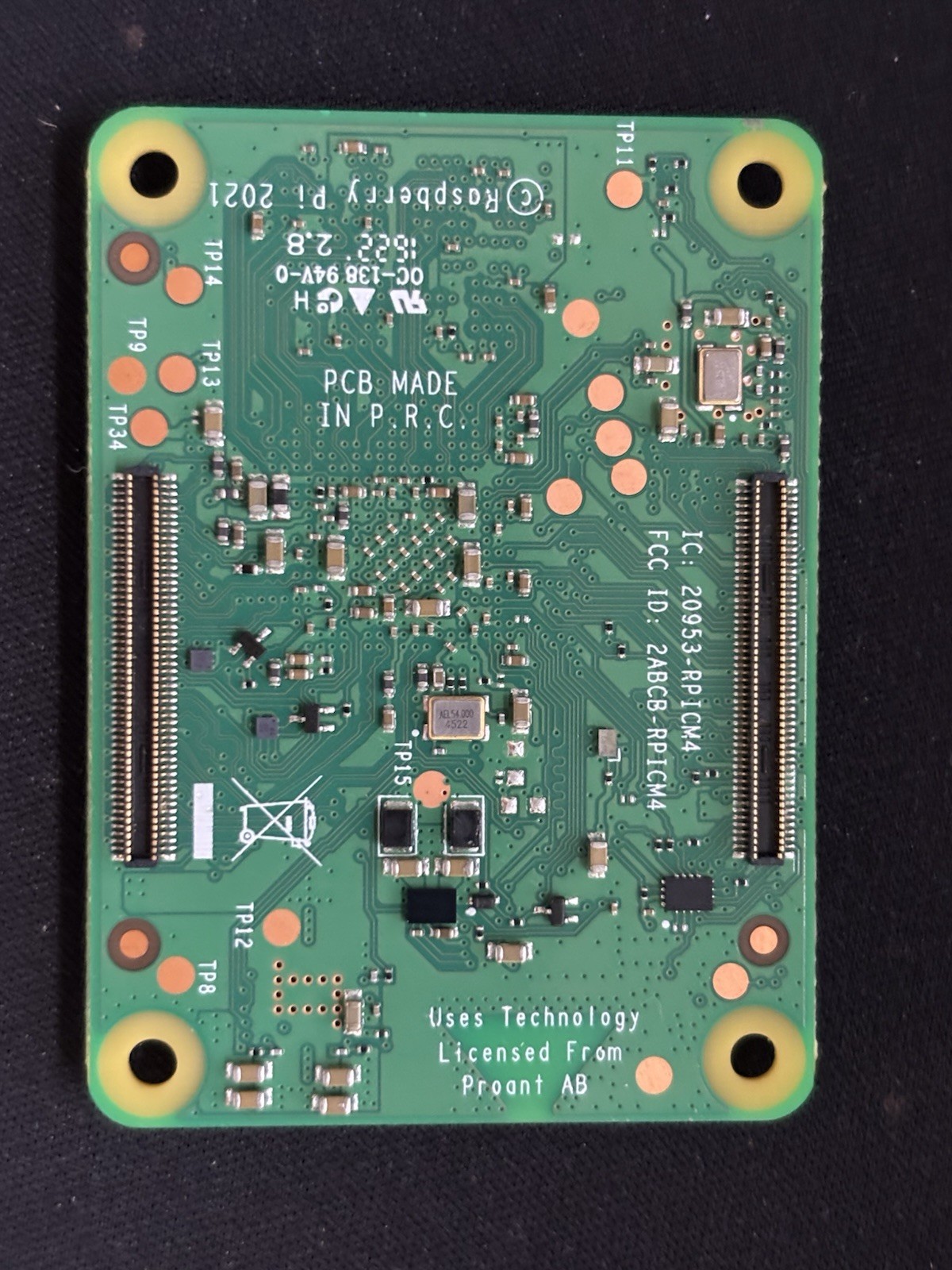 Raspberry Pi® SC0679 CM4002000 Compute Module 4 Lite 2GB LPDDR4