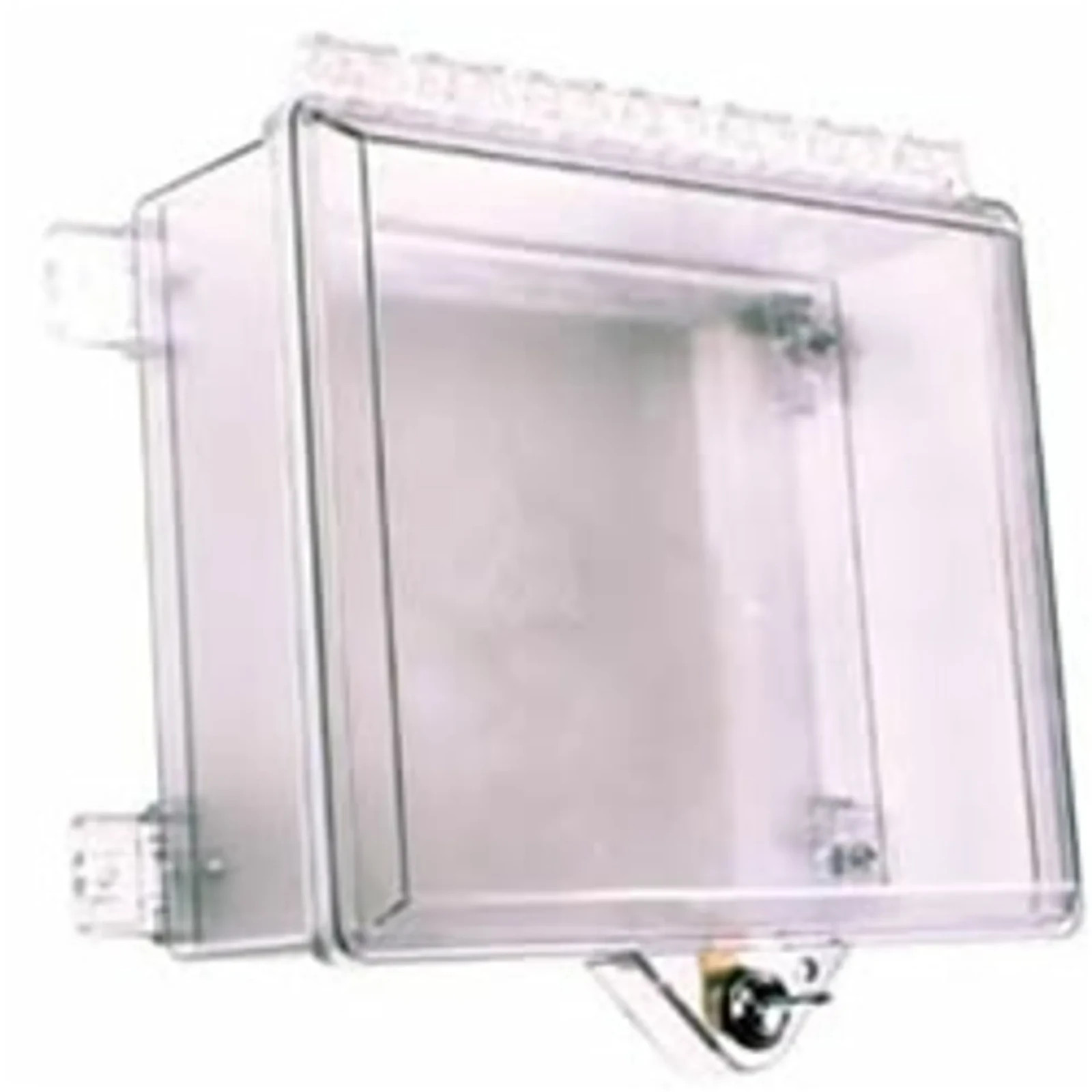 Safety Technology STI-7521 4x Clear Protective Cabinet w/ Backplate & Thumb Lock
