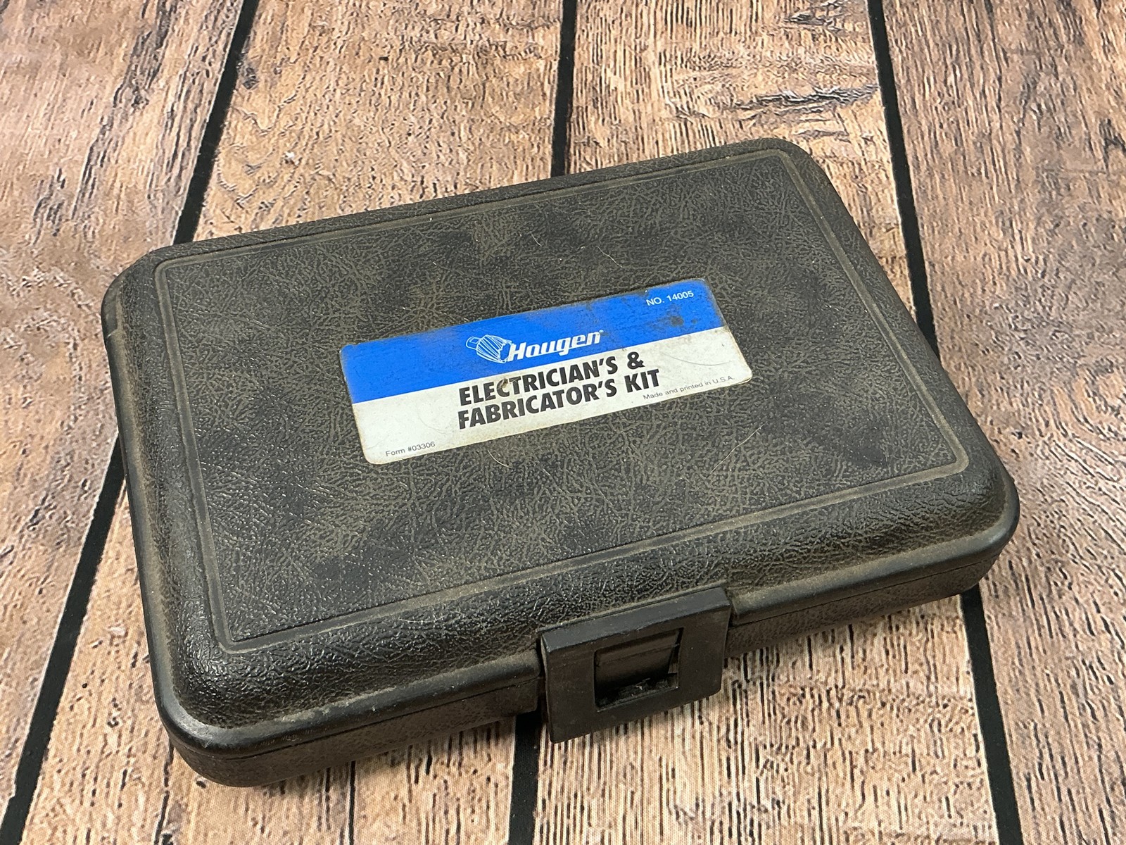 Hougen 14005 Electrician & Fabricator Holcutter Kit with Case Made in USA