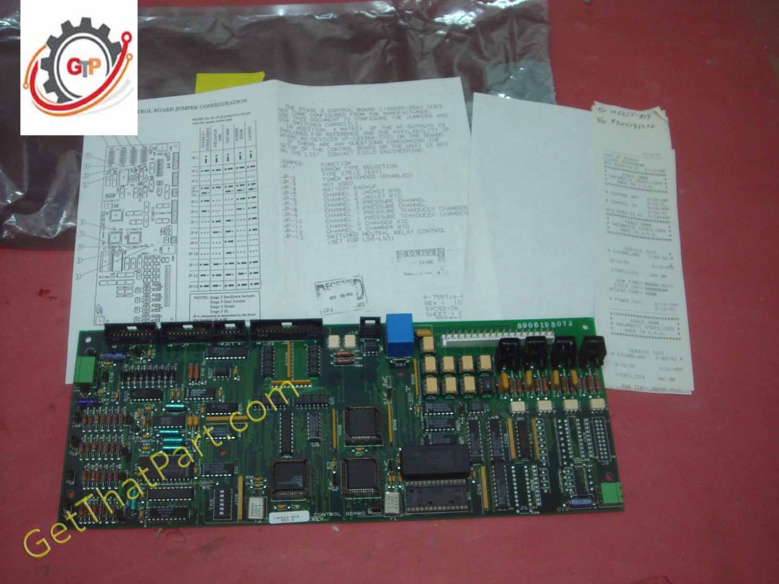 Amsco Steris Eagle 3000 Stage 3 Sterilizer Control Board Oem New Box