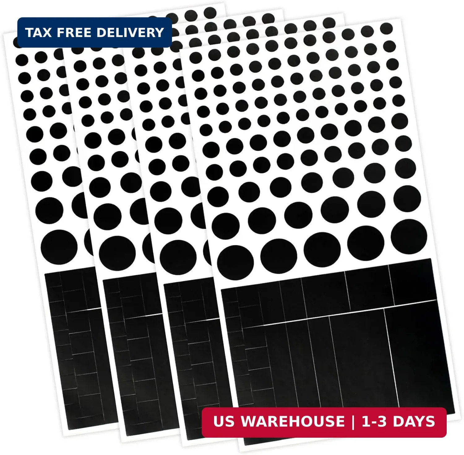 Vinyl Webcam Covers - Restickable Privacy Stickers for Laptop, Smartphone, Table