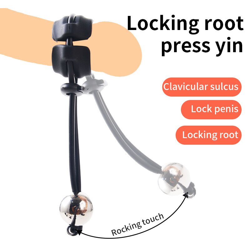Extender Male Penis Enlarger Stretcher Strap Ball Hanger Ball-Weight w/ Ring NEW