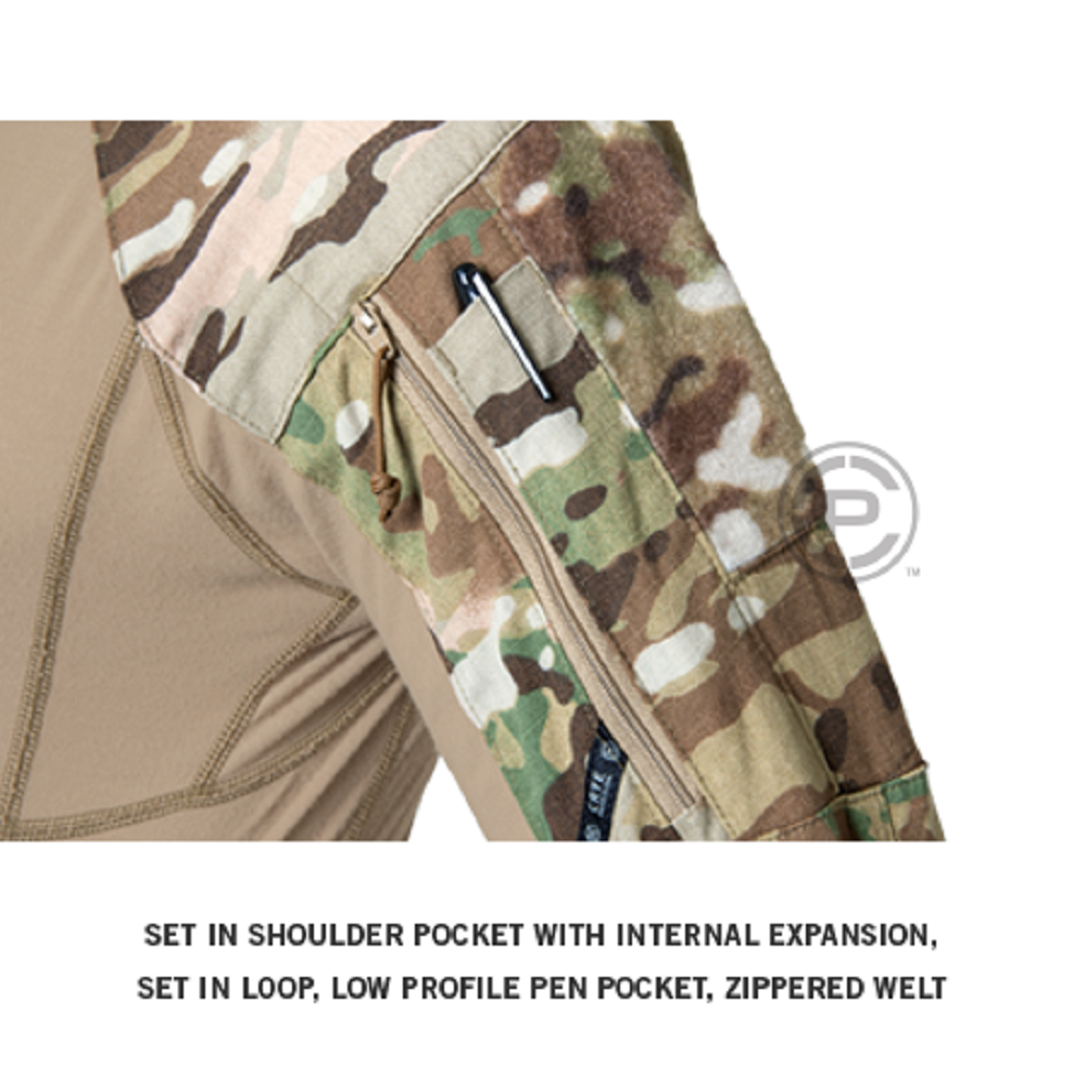 Crye Precision G4 Combat Shirt - Multicam - XS Extra Small Regular