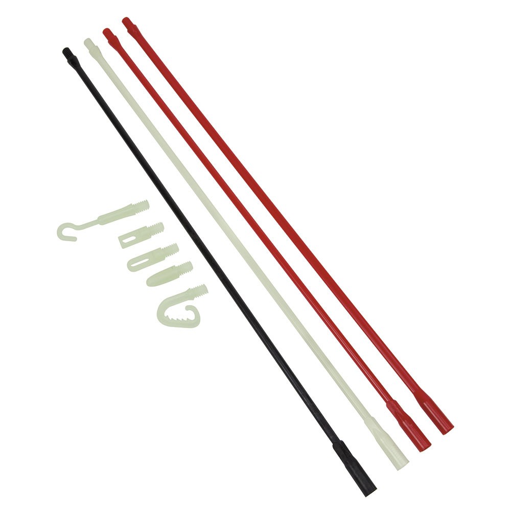 Klein Tools SRS56038 Non-Conductive Glow-in-the-Dark Polymer Fish Rod Set