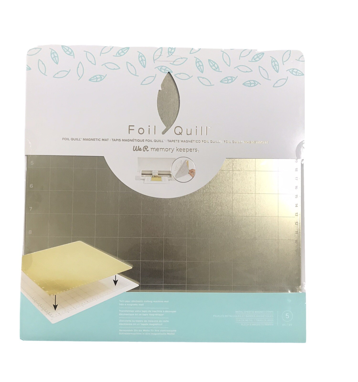 We R Memory Keepers Foil Quill Magnetic Mat 12"X12"-