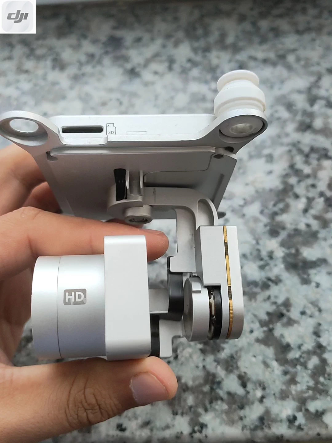 DJI Phantom 3 Adv Advanced 12.4MP/2.7K 3-axis Gimbal Camera Assembly Parts