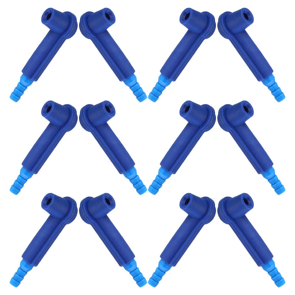 12 Pcs Pneumatic Brake Caliper Compression Tool Fluid Exchange Adapters