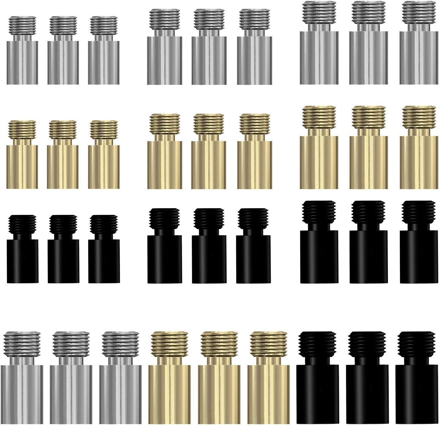 36Pcs Dart Weight 1.5g 2g 2.5g 3g Brass Copper 2BA Thread Add Accentuator Too...