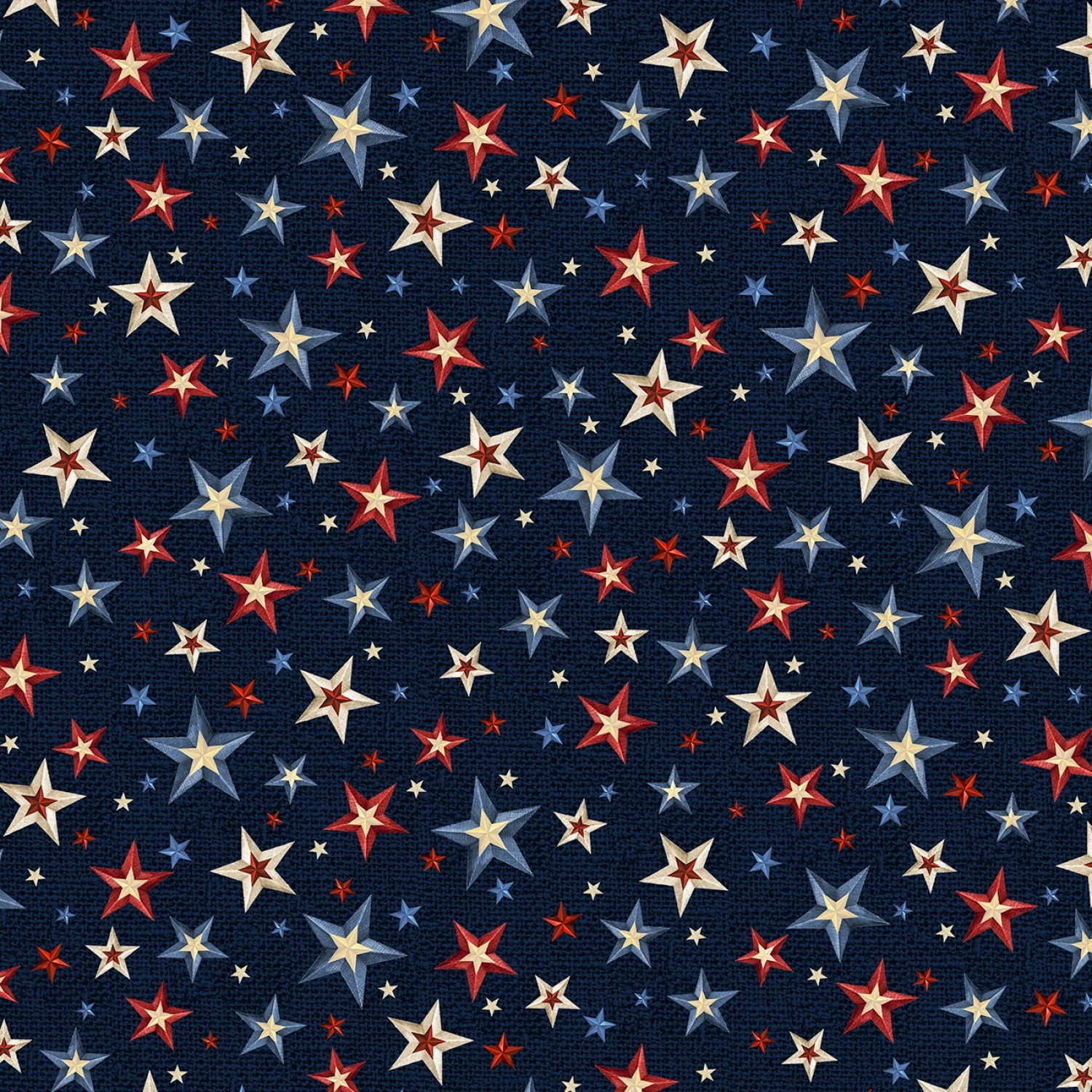 Love & Glory Americana Wreath Fabric Panel