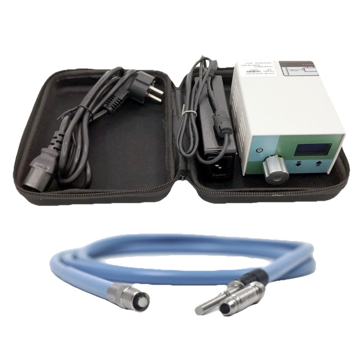 Portable High Intensity Medical LED Light Source | Includes Fiber Optic Cable.
