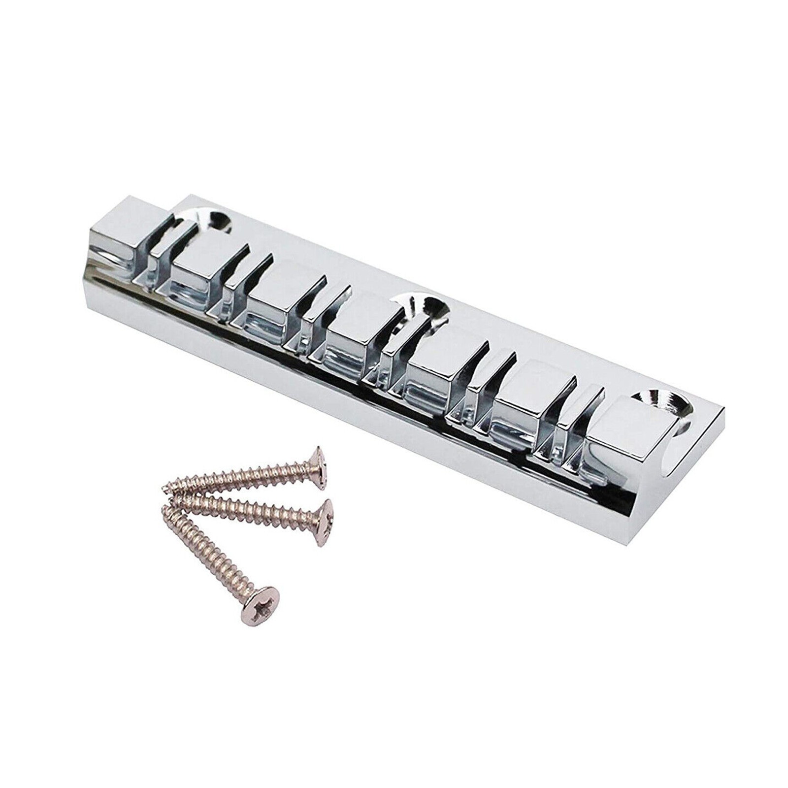 12-Strings Anchor Type Metal Electric Guitar Bridge Fixed Harp Bridge String B