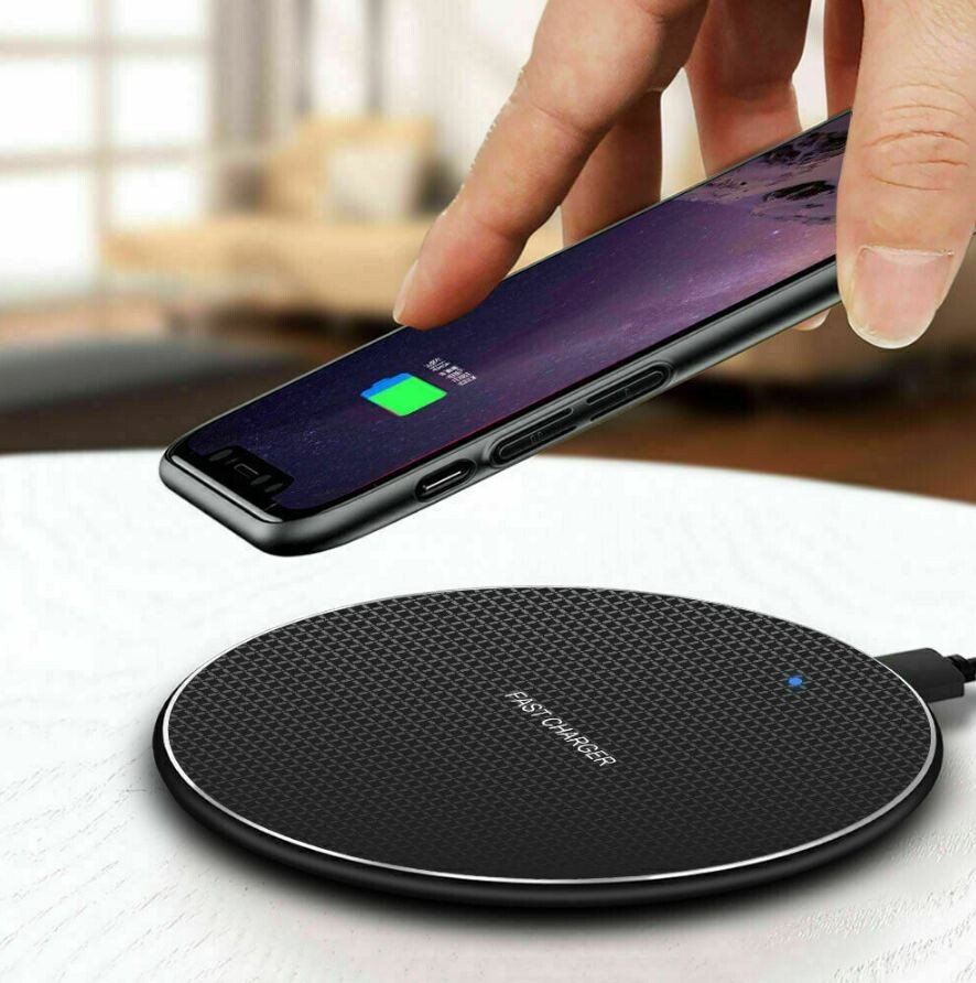 Wireless Fast Charger Pad Dock For iPhone 8 Plus SE iPhone 11 Pro X XR XS Max