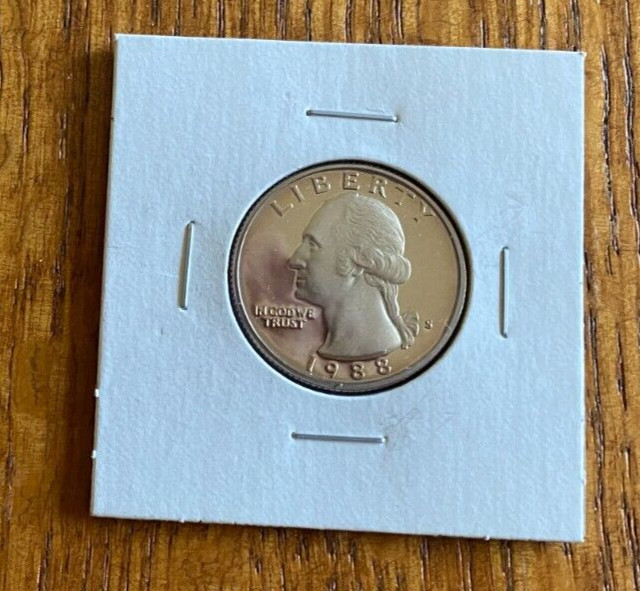 1988 S Washington Quarter