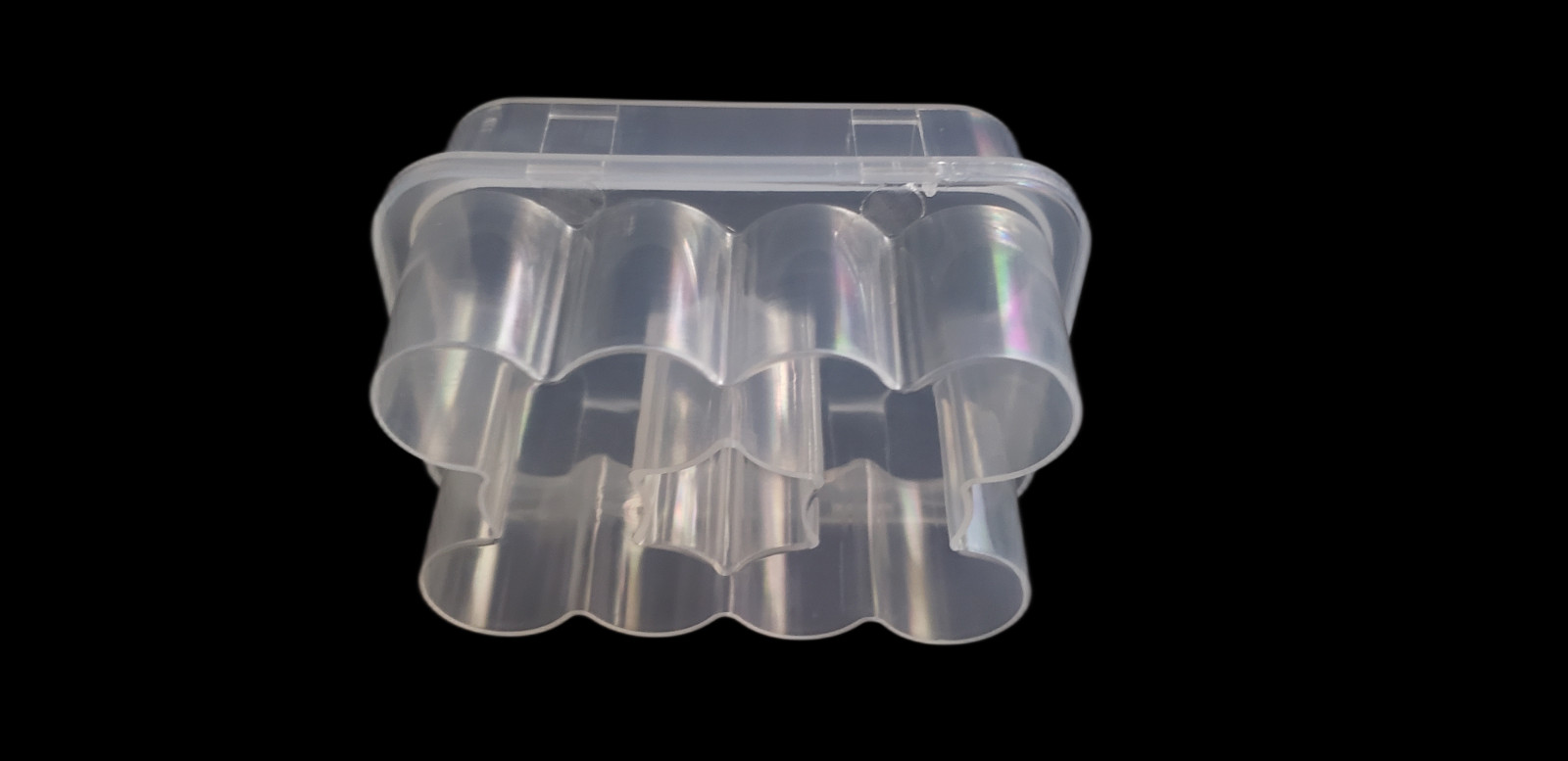 Clear Plastic 10 x 3mL Vial Storage Box