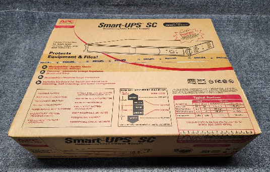 APC Smart UPS SC PN SC450RM1U (Battery may be Expired) Tested 2019