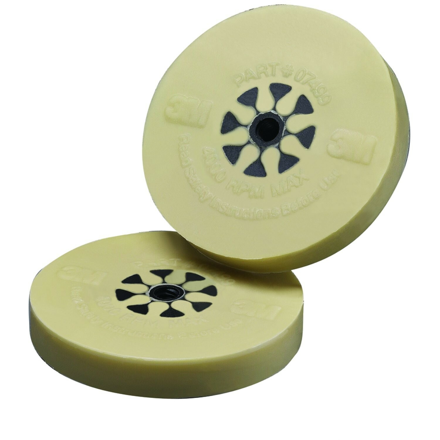 3M 07499 Scotch-Brite Fine Grade 4 in. Decal Vinyl & Tape Stripe Off Wheel