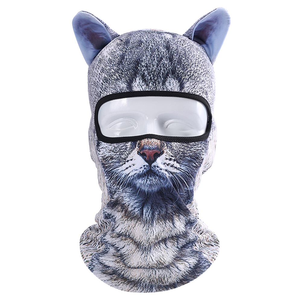 Winter Warmer Balaclava Animal Pattern Face Masks Neck Cover for Cycling Ski USA