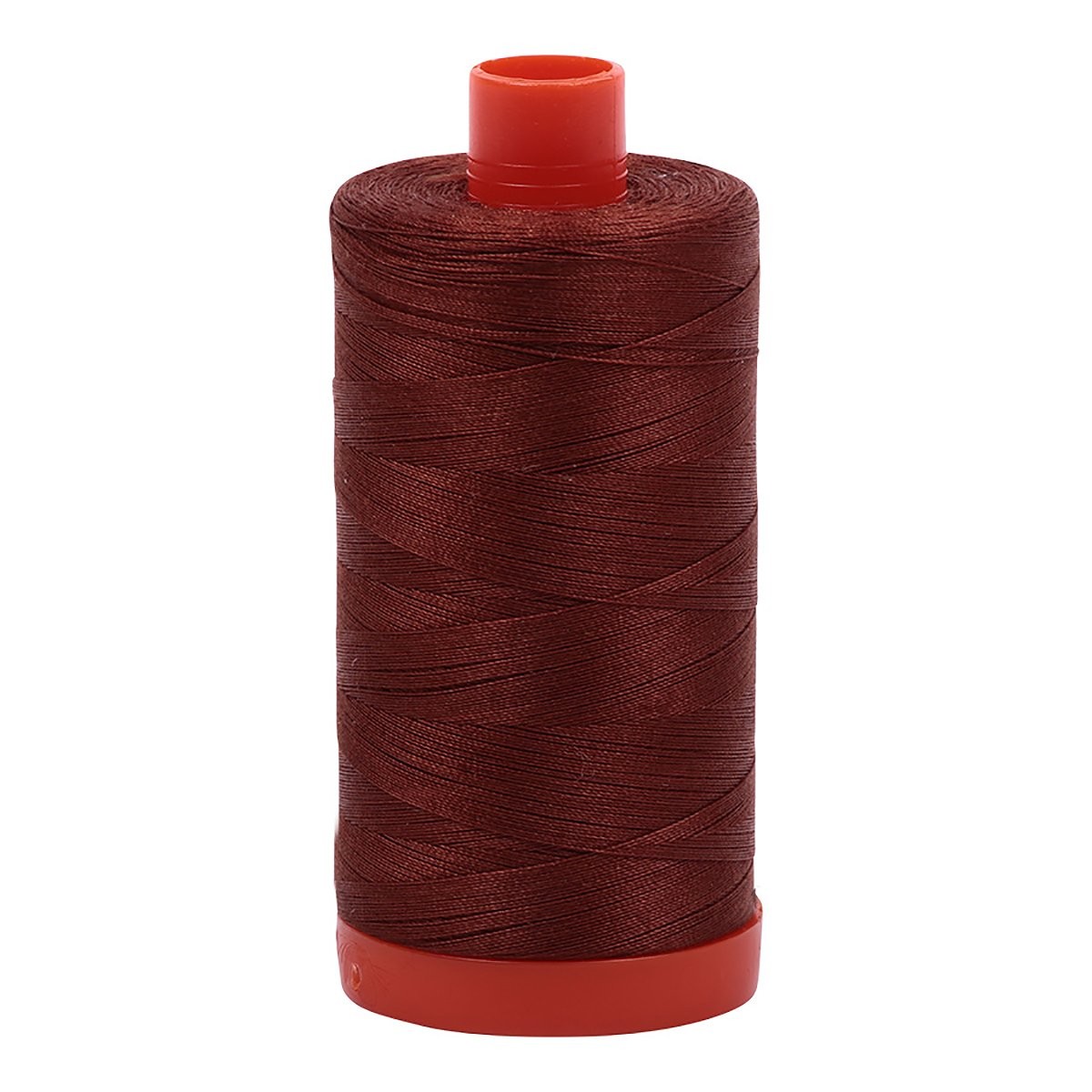 Mako Cotton Thread Solid 50wt 1422yds Copper Brown