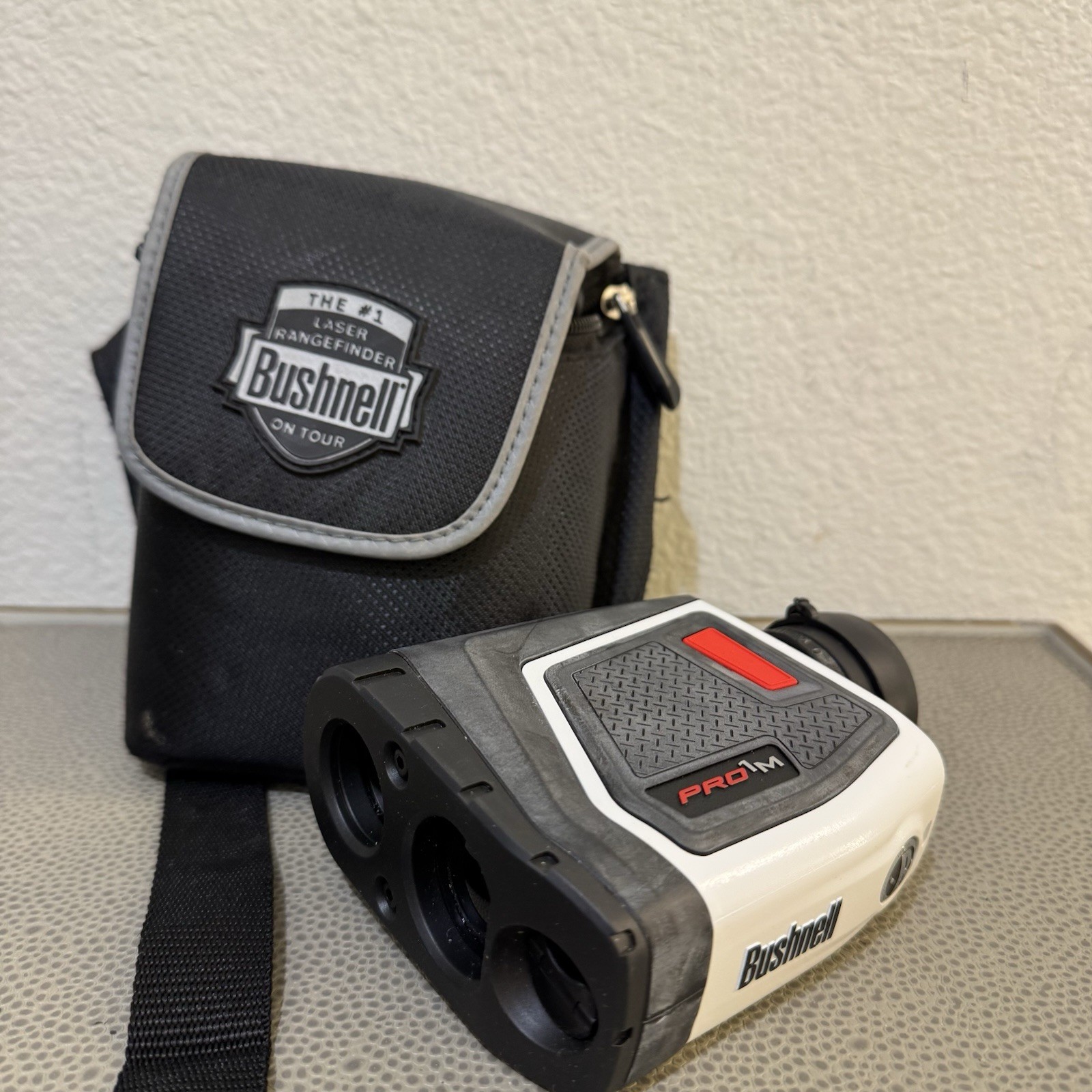 Used Bushnell Pro 1M Laser Rangefinder Golf Rangefinder With Case Pro 1M Laser