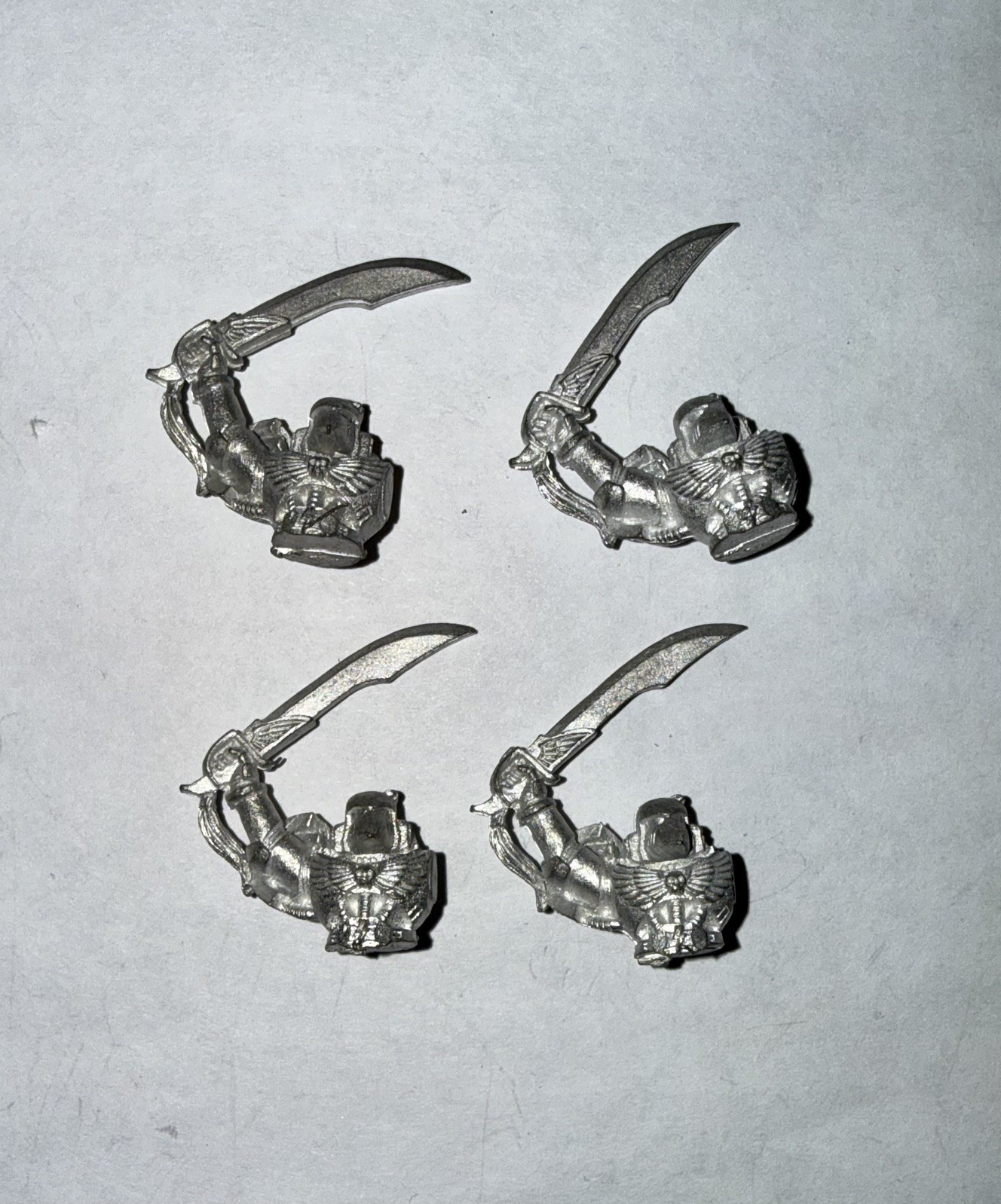Warhammer 40K Space Marines White Scars Metal Torso Bit Biker Upgrade
