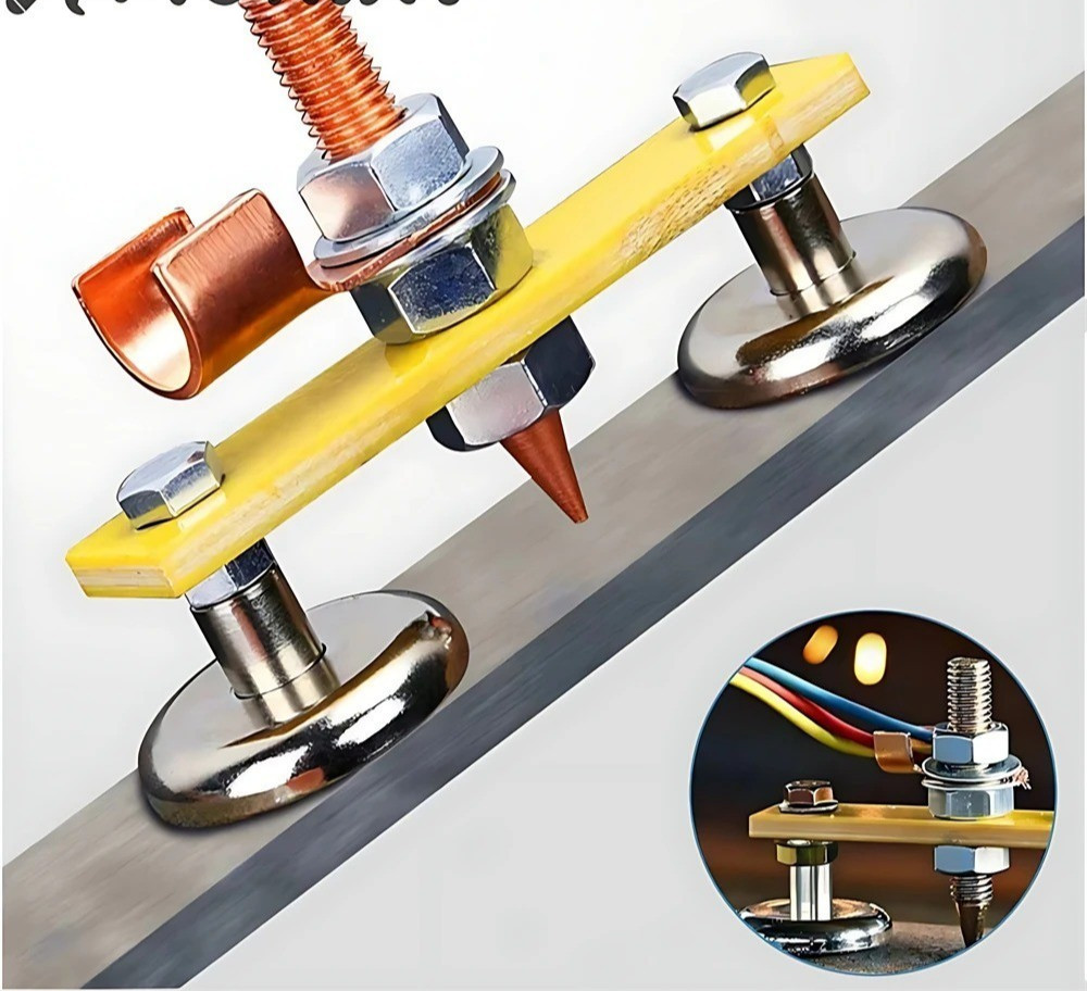 Strong Magnetic Car Dent For Repair Spot Welding Machine Ground Connector