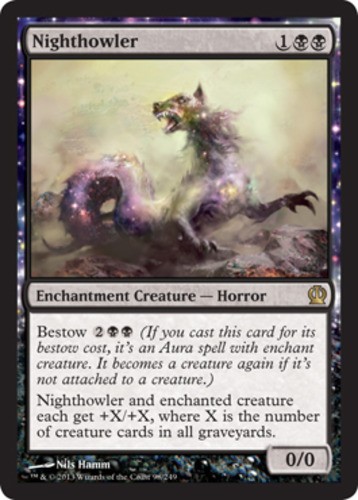 x1 Nighthowler - Foil R MTG Theros M/NM, English