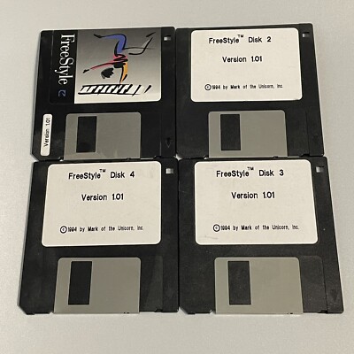 Mark of the Unicorn FreeStyle Floppy Discs Version 1.01 (for Korg?)
