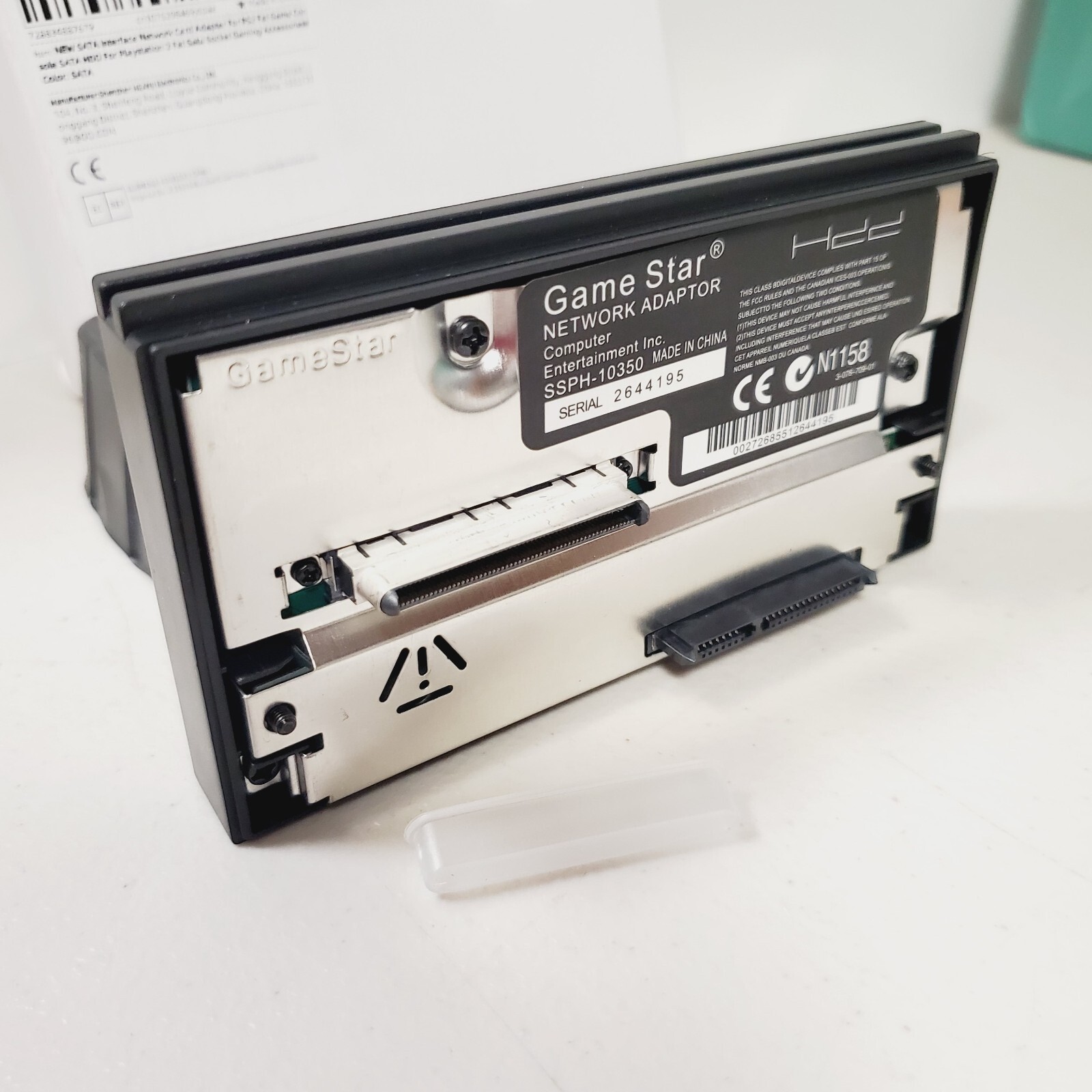 PS2 HDD Ethernet Network Adapter- PS2 ~ Sata connector. Hard drive adapter. 2TB