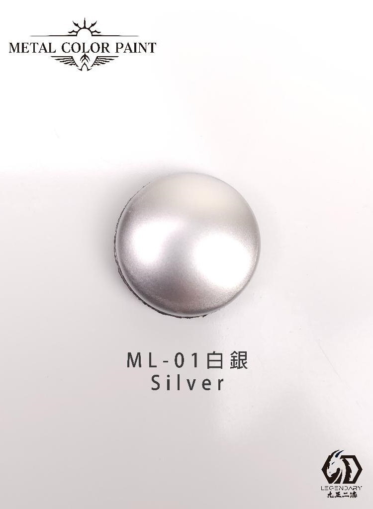 9527 model Water-Based Metallic Color Paint ML01-27 (11ml) Multiple Options