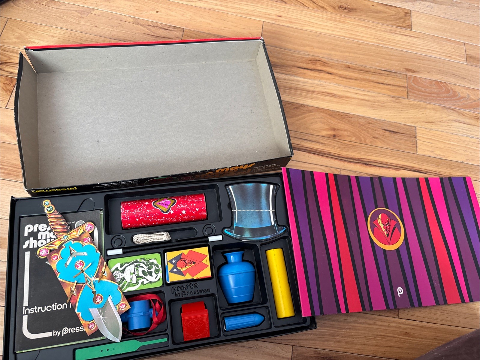 Presto Magic Show Set No 2 1975 Pressman Corp