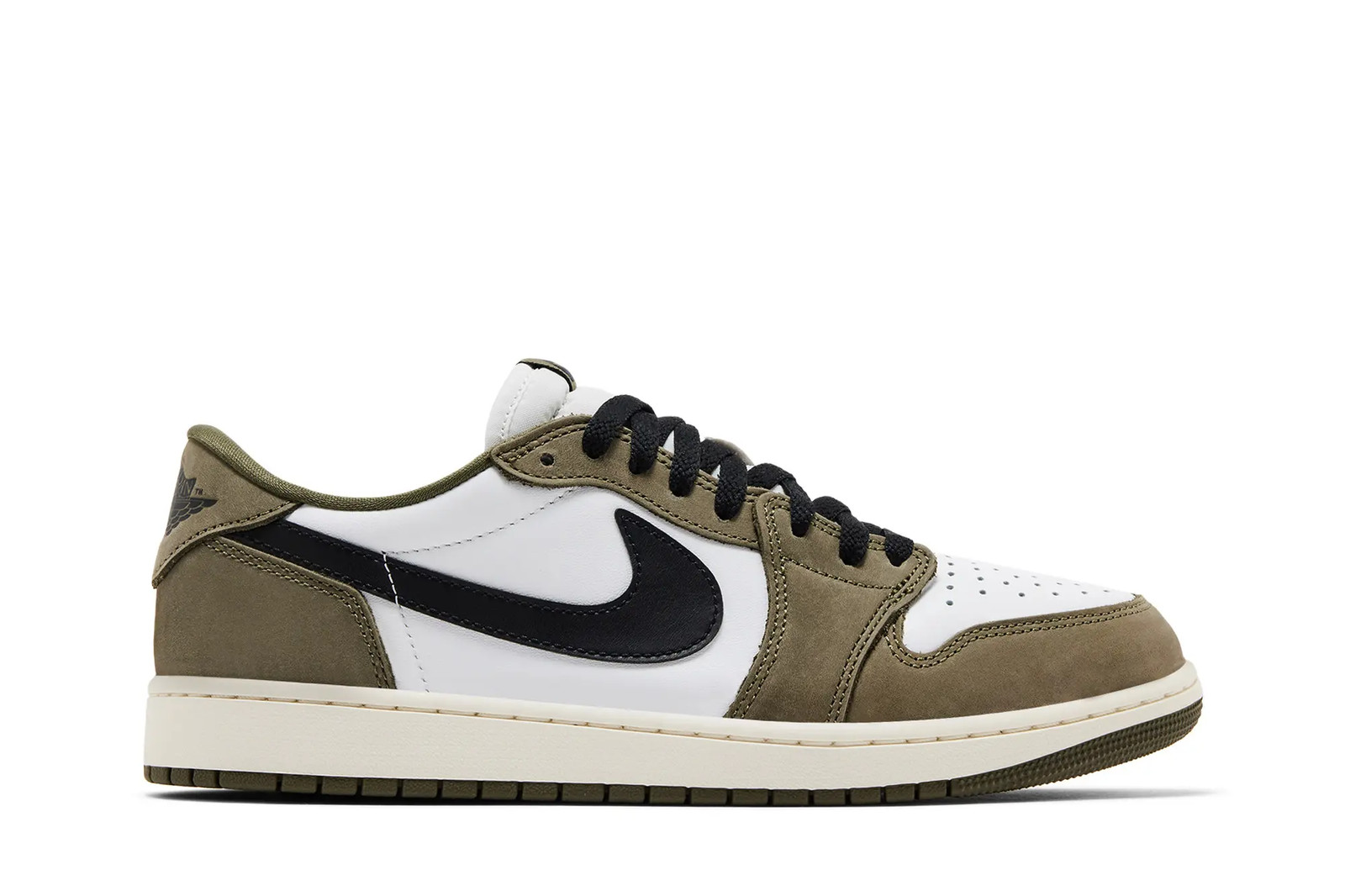 Air Jordan 1 Retro Low OG Medium Olive HQ6998-200 Available Now