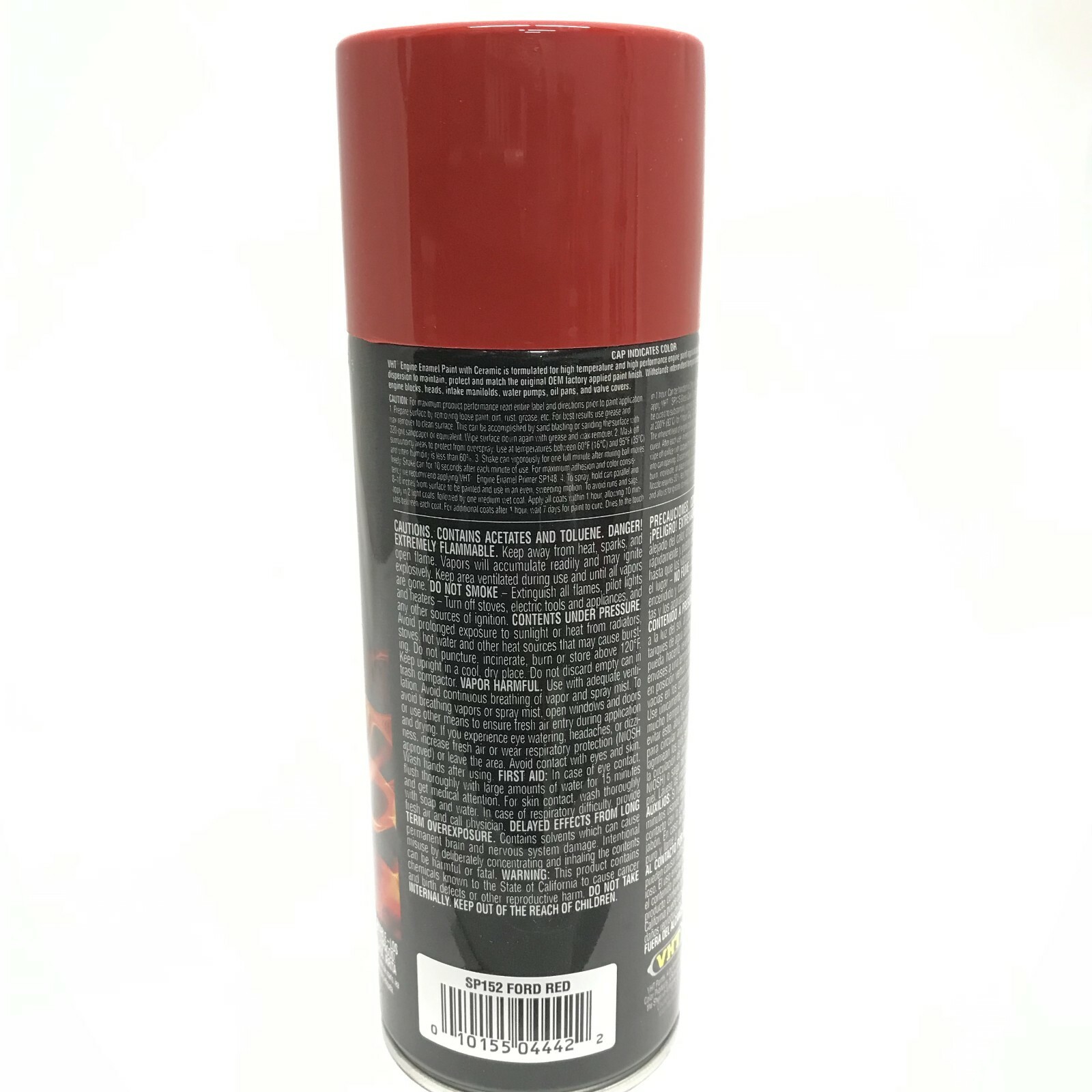 VHT SP152 Engine Enamel High Heat Coating, Drive Train Paint, Ford Red