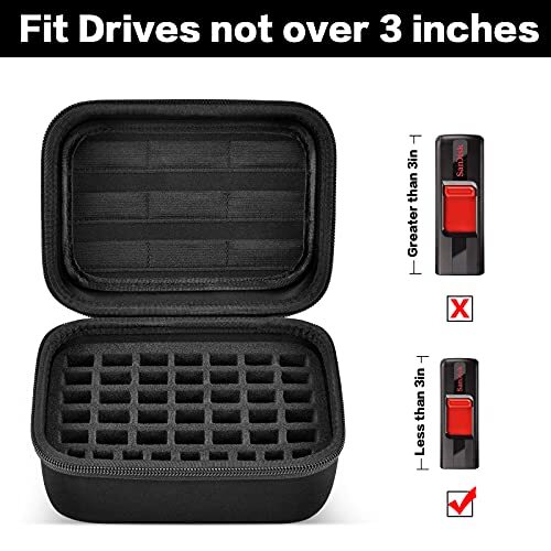 USB Flash Drive Case USB Storage Holder Bag USB Organizer