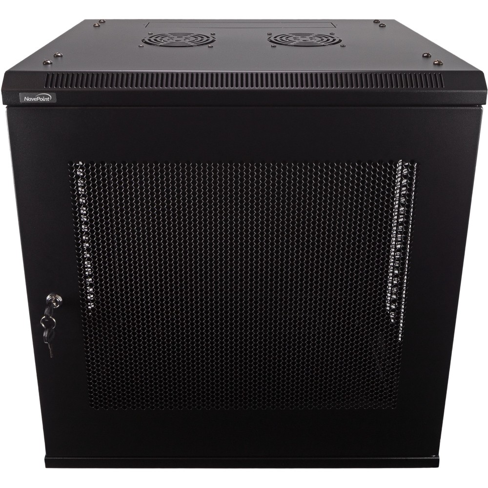 NavePoint Wall Mount Network Cabinet for 19” IT Equipment, A/V Gears,