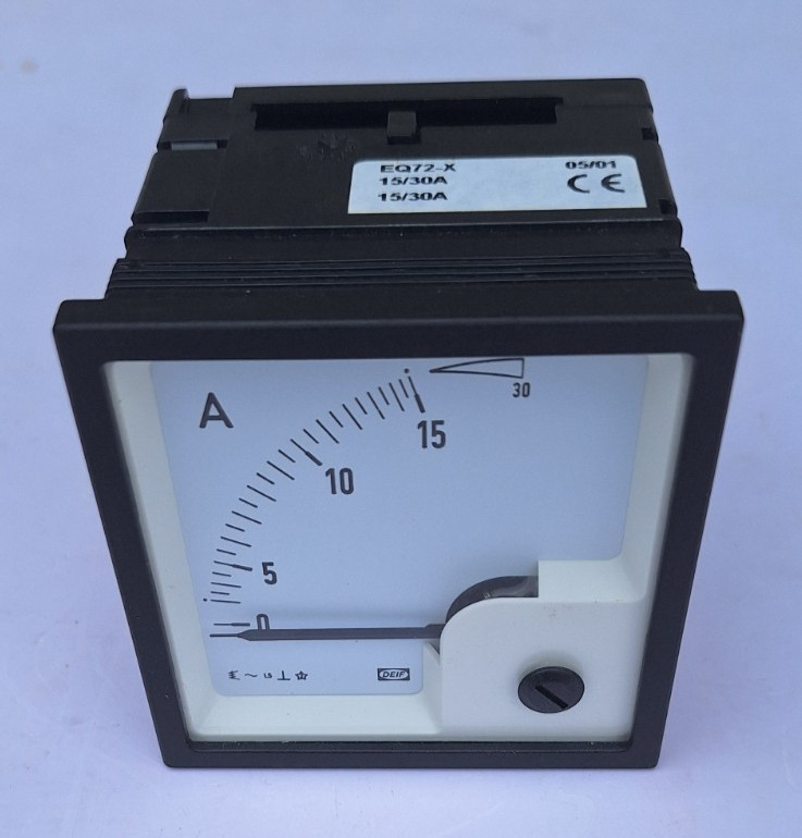 DEIF EQ 72 AMPERE METER (0-15A)