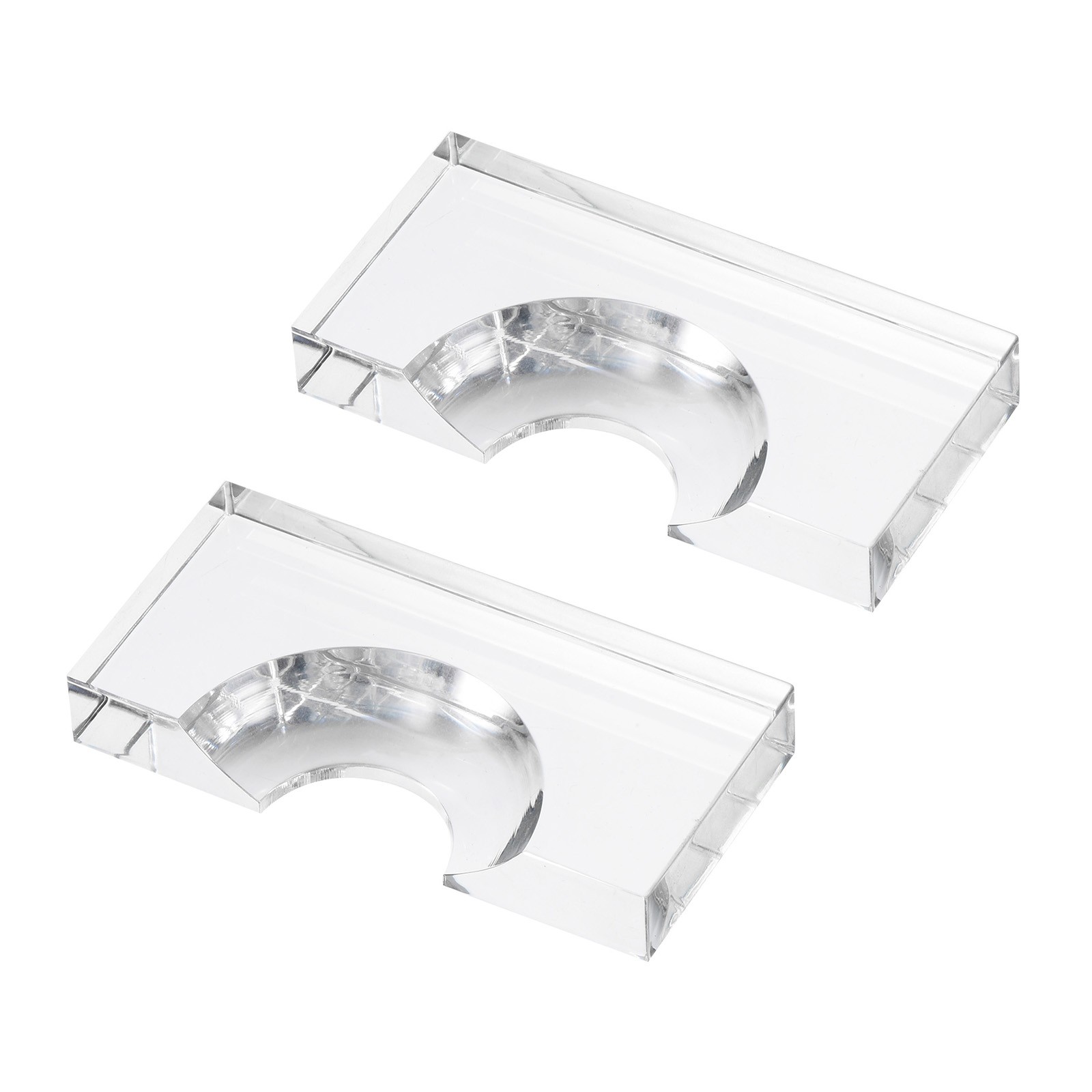 2Pcs Acrylic Billiard Locator Position Marker for 2 1/4" Pool Balls Clear