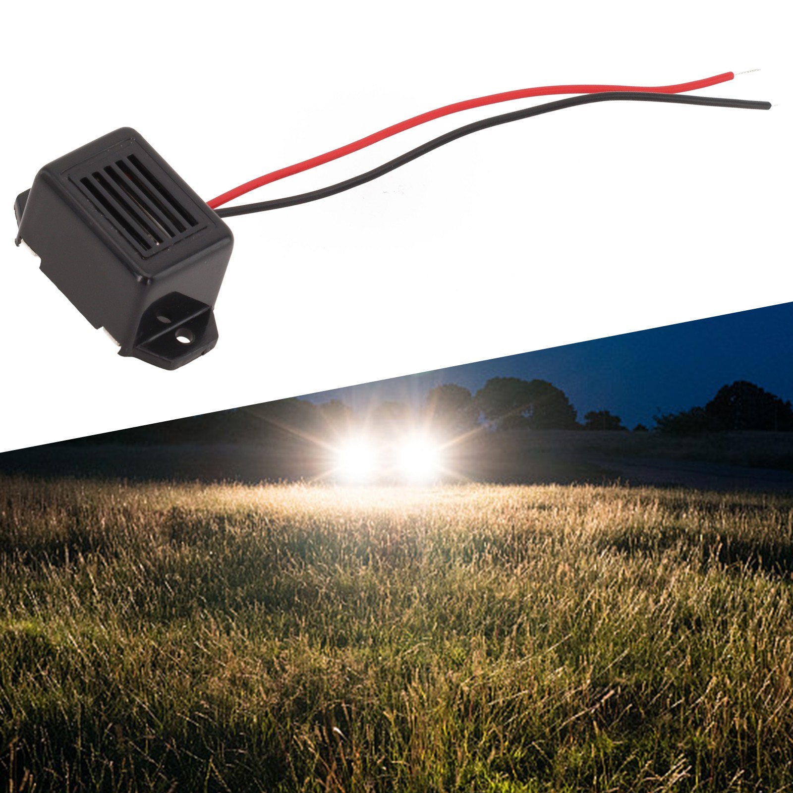 1x Car Light Off Warner Control Buzzer Beeper 12V Adapter Cable Replacement