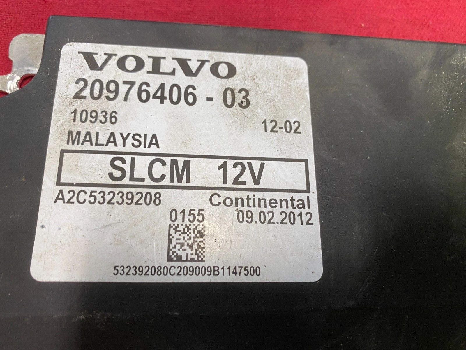 VOLVO LIGHT CONTROL MODULE SLCM 20976406-03 , A2C53239208 ,LCM, VDO,