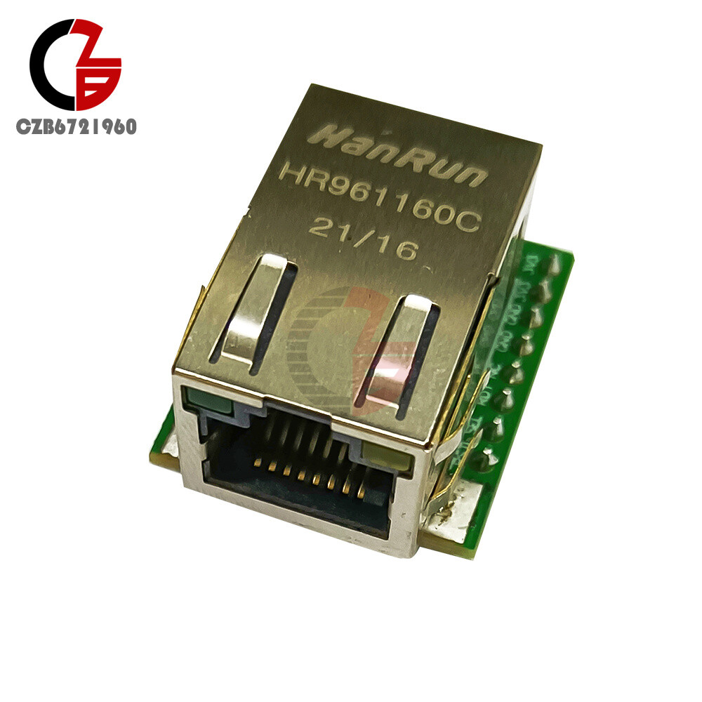 10Pcs Module Hardware TCP/IP Protocol Stack UART Serial Port Transparent CH395Q