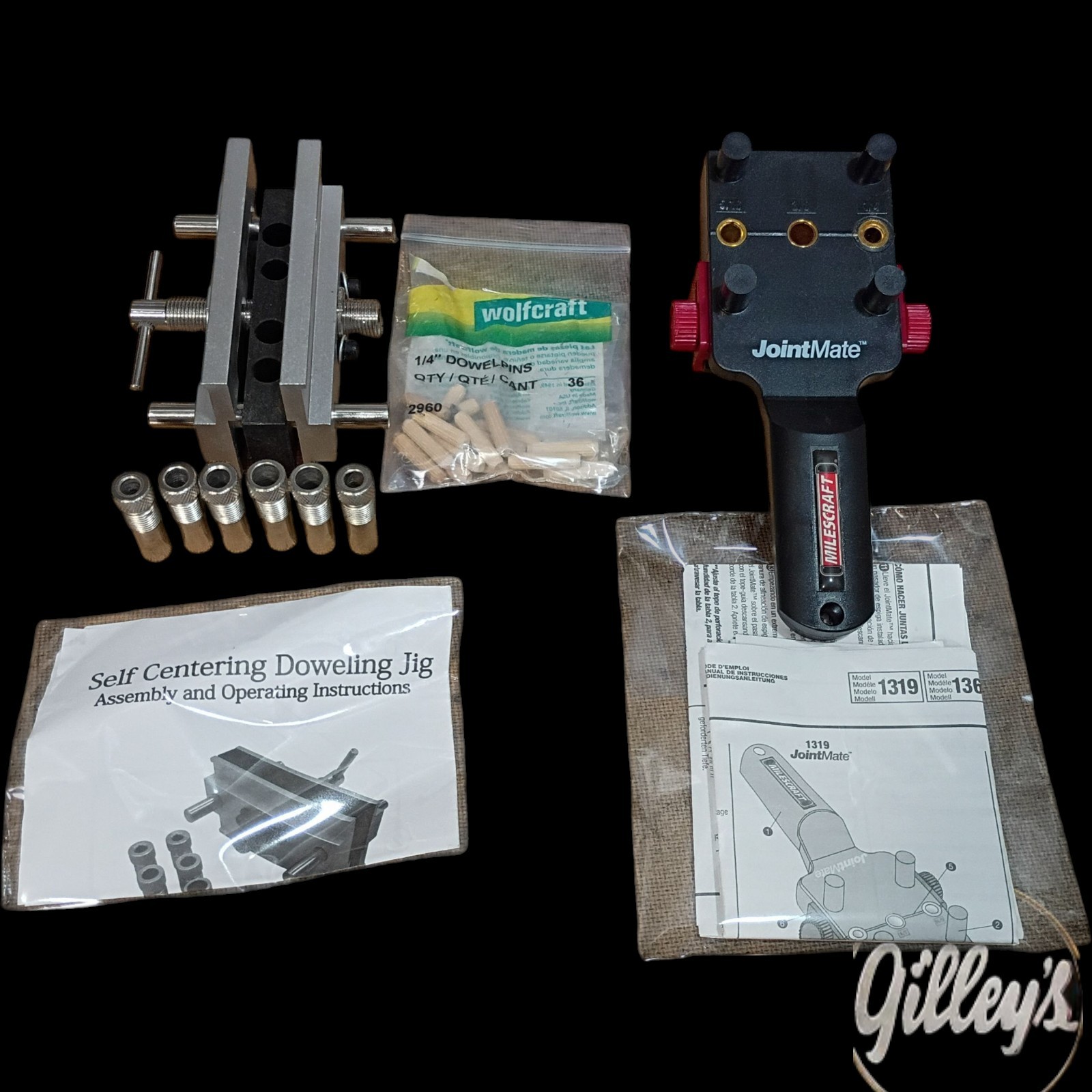 Milescraft JointMate & Self-centering Dowel Jig
