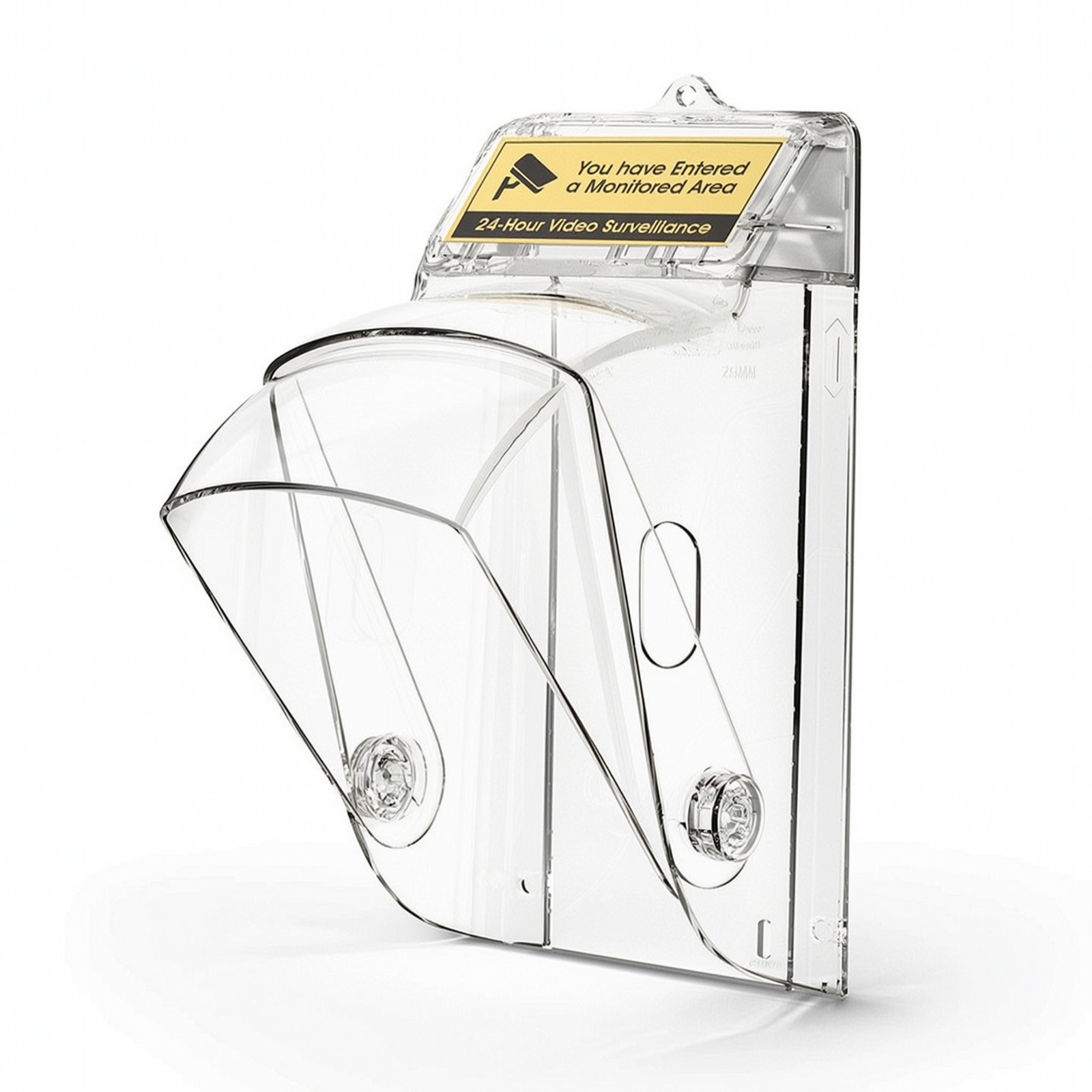 Entryway Chime Cover with Rain Visor Glare-Reducing Entryway Chime Rain Cover