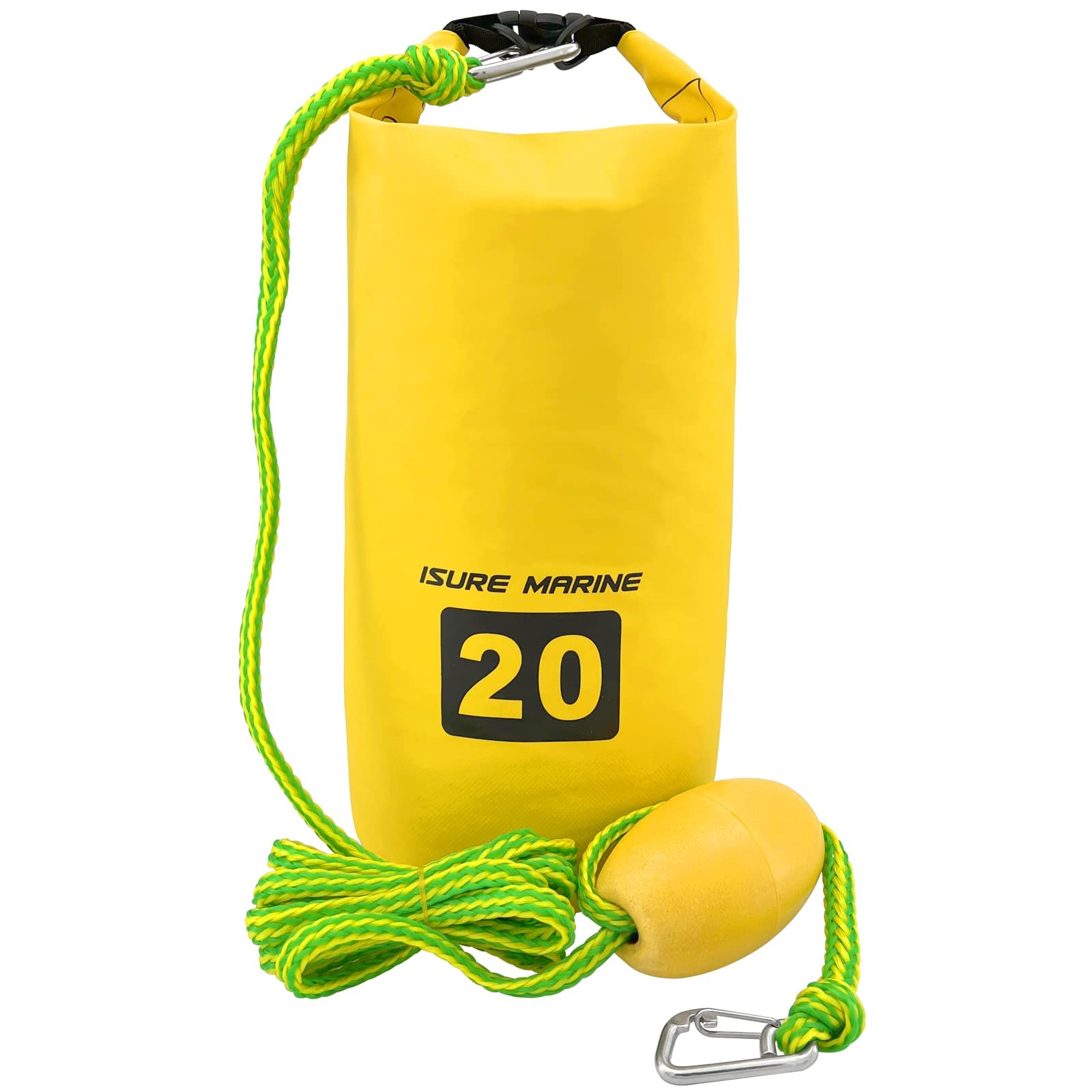 2-in-1 PWC Sand Bag Anchor Adjustable Buoy for Small Boats, Power Watercrafts...