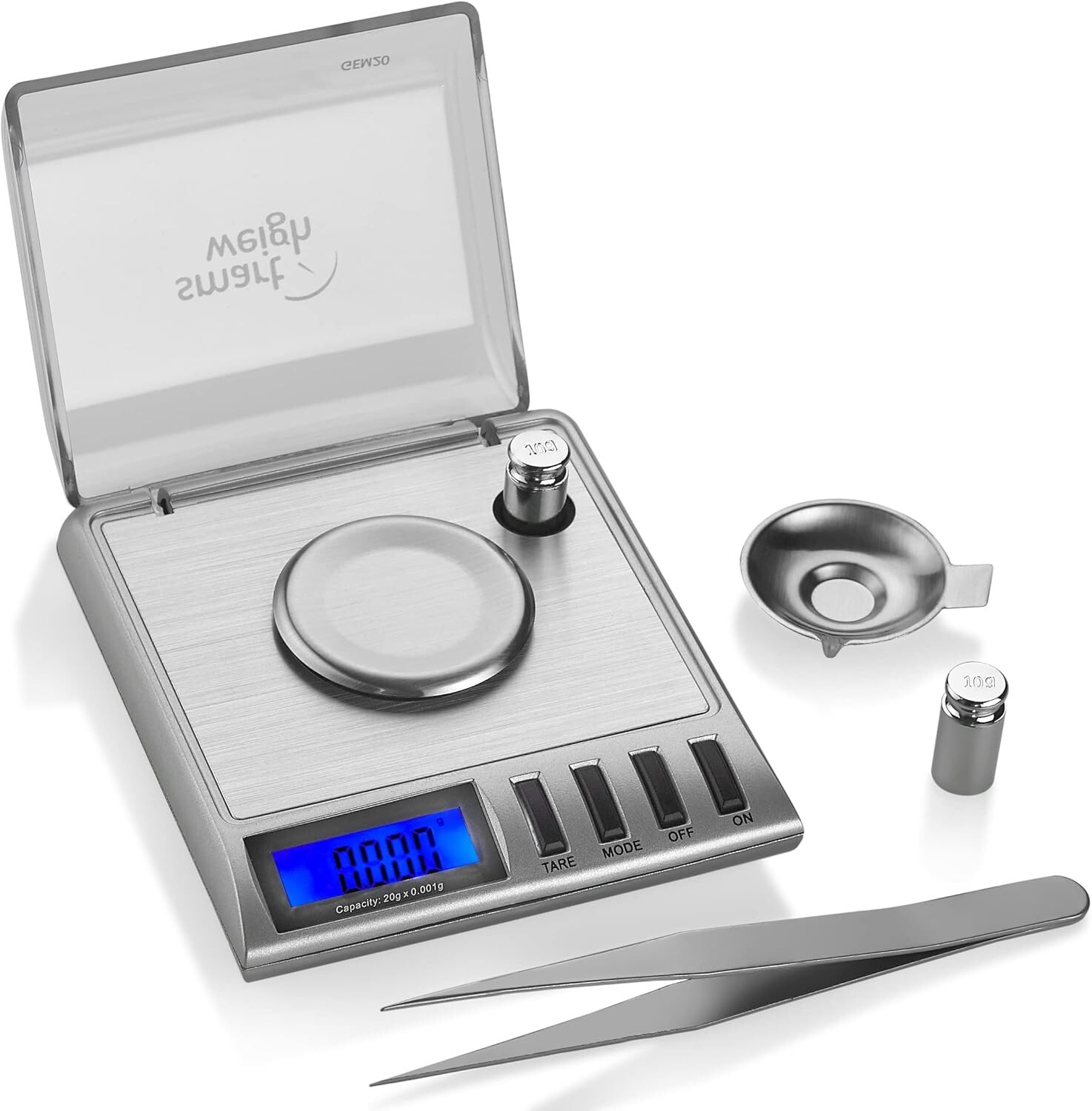 GEM20-20g x 0.001 Grams, High Precision Digital Milligram Jewelry Scale