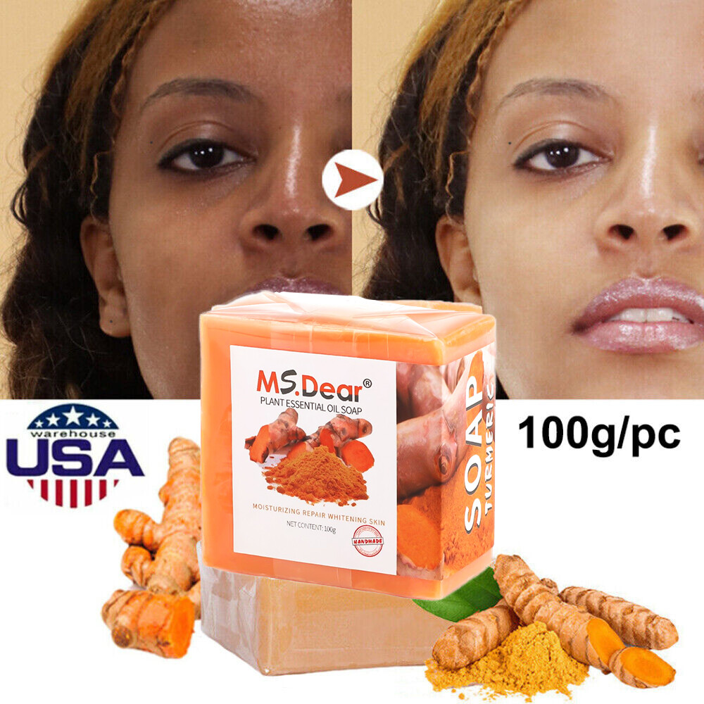 Turmeric Face Serum Oil Tumeric Soap Whitening Ance blemish Corrector Dark Spots